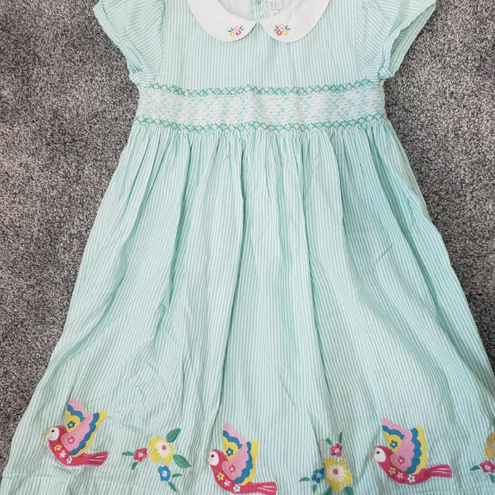 Jojo Maman Bebe Birds 🐦 Smocked Dress